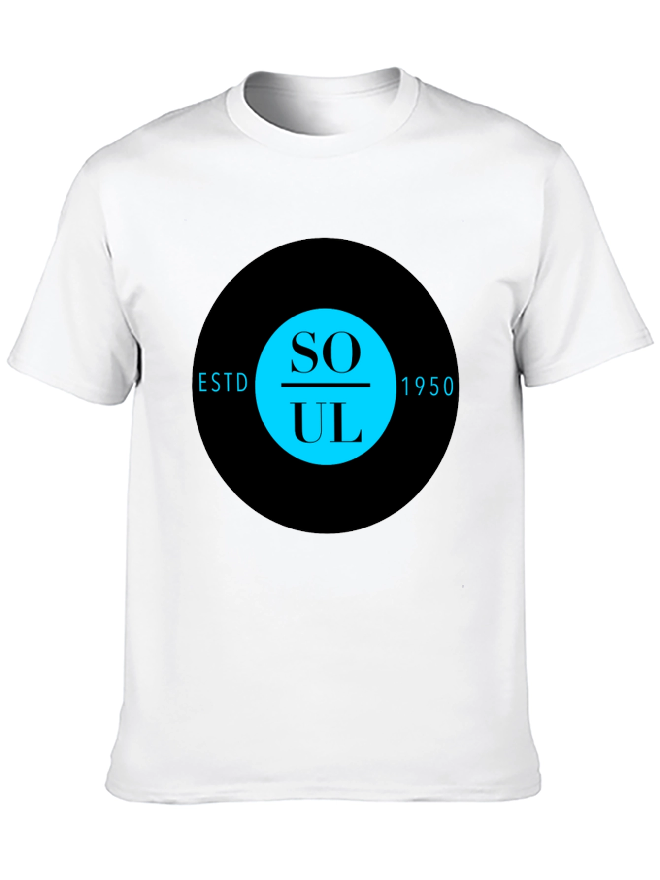 Soul Music ESTD 1950 Black T-Shirt