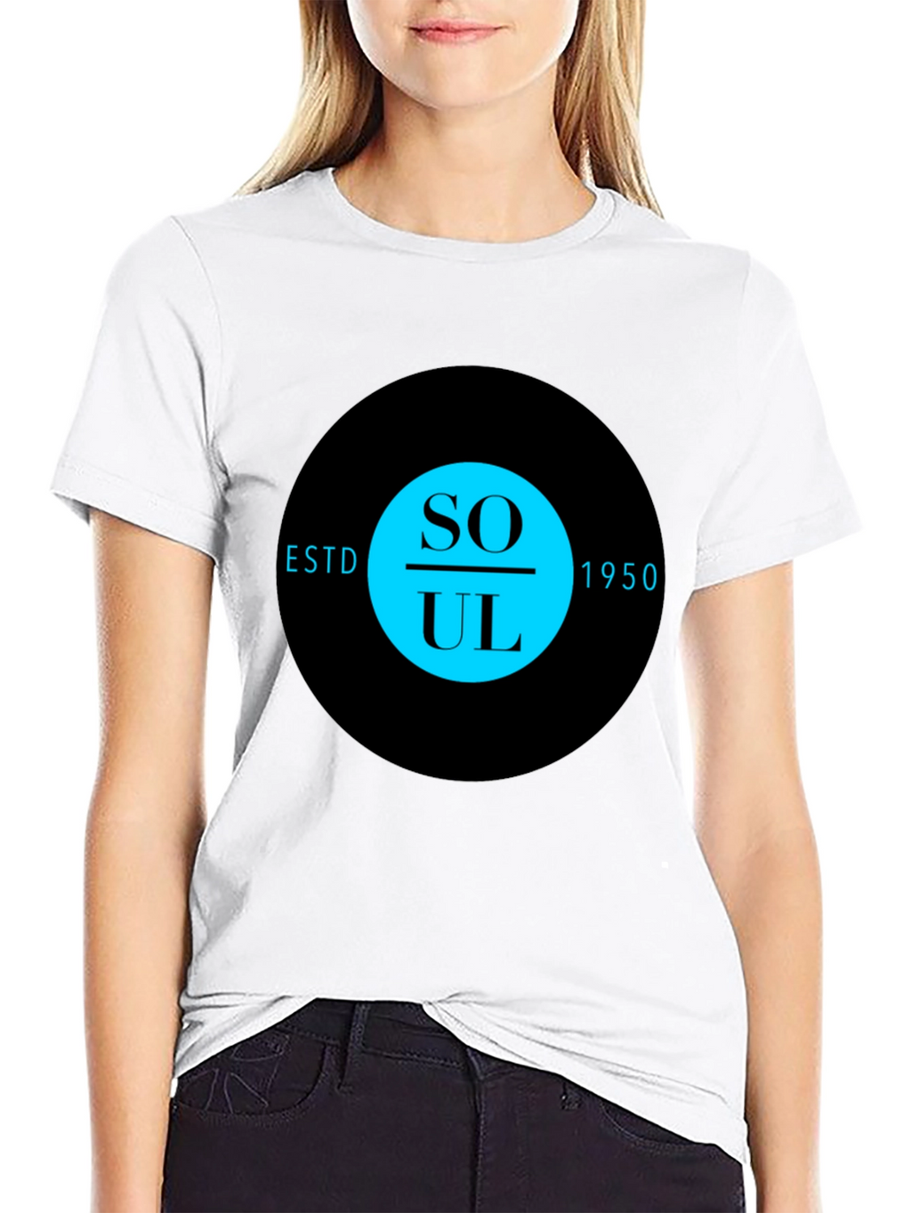 Soul Music ESTD 1950 Black T-Shirt