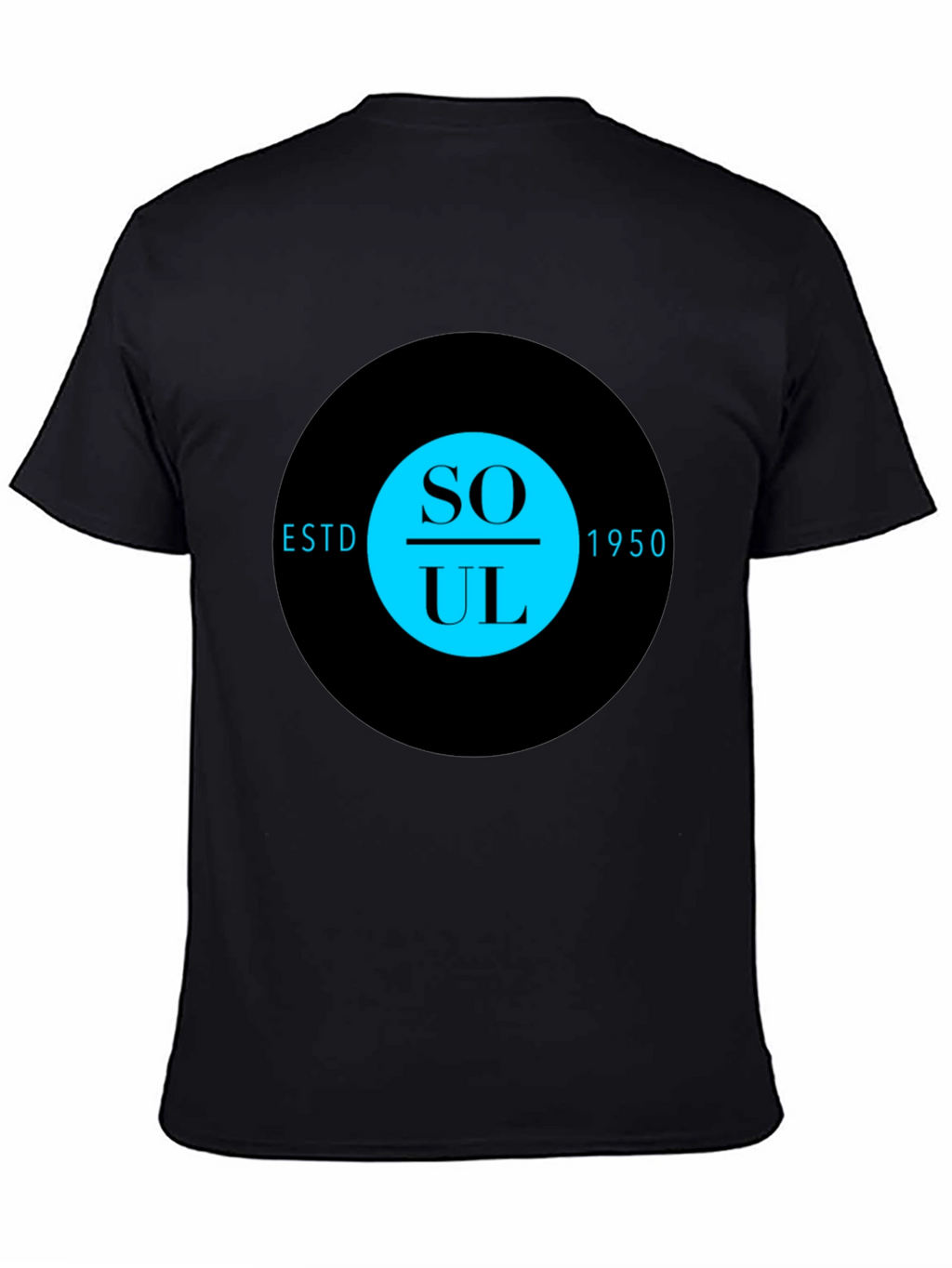 Soul Music ESTD 1950 Black T-Shirt