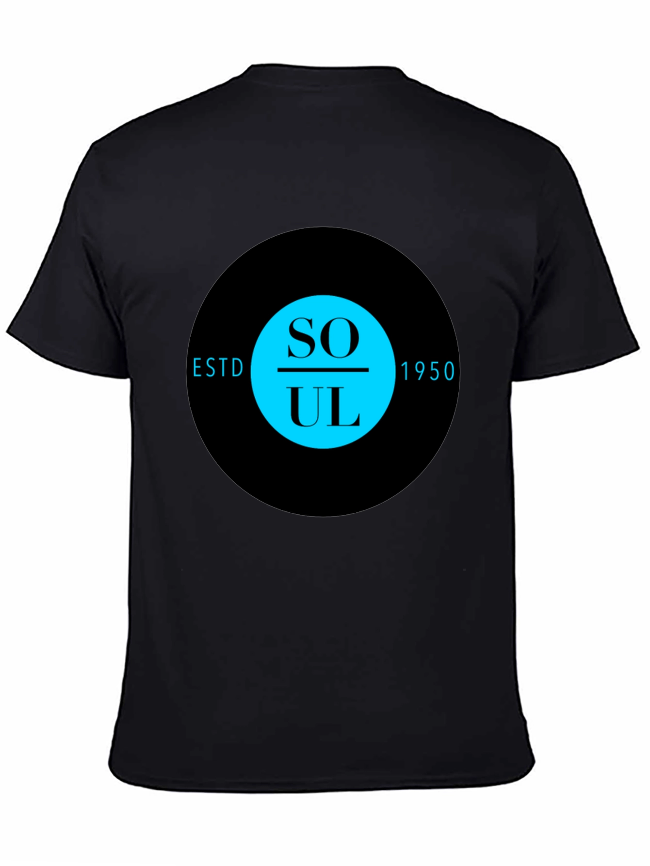 Soul Music ESTD 1950 Black T-Shirt