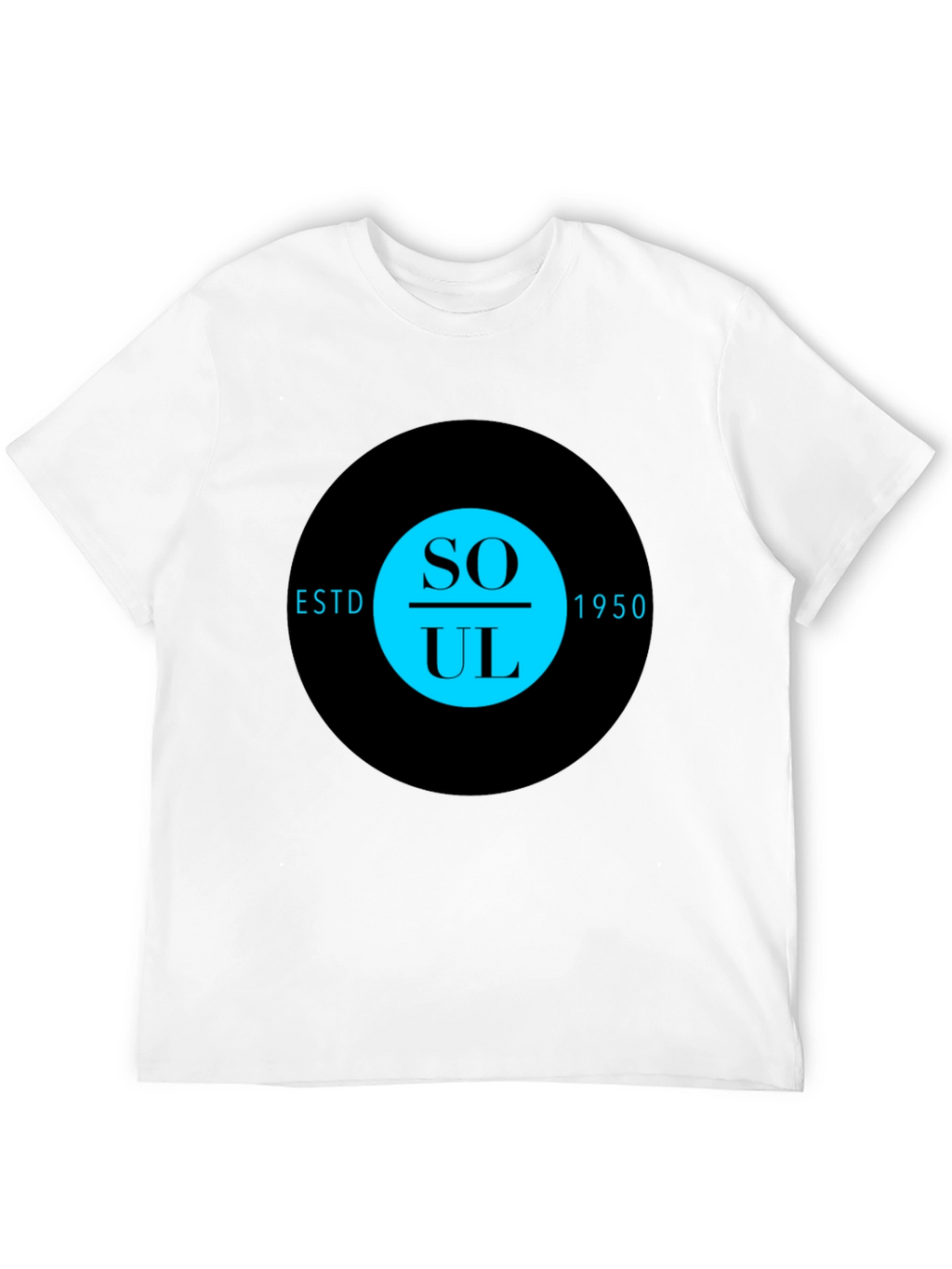 Soul Music ESTD 1950 Black T-Shirt