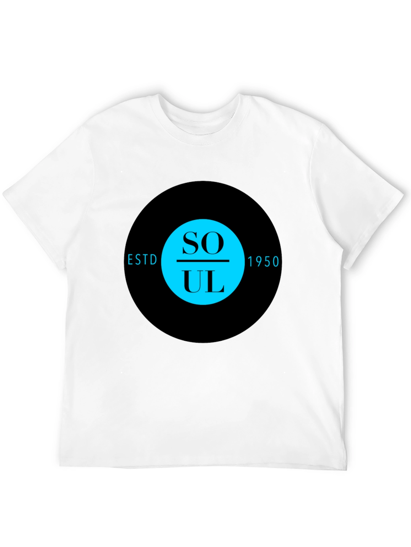 Soul Music ESTD 1950 Black T-Shirt
