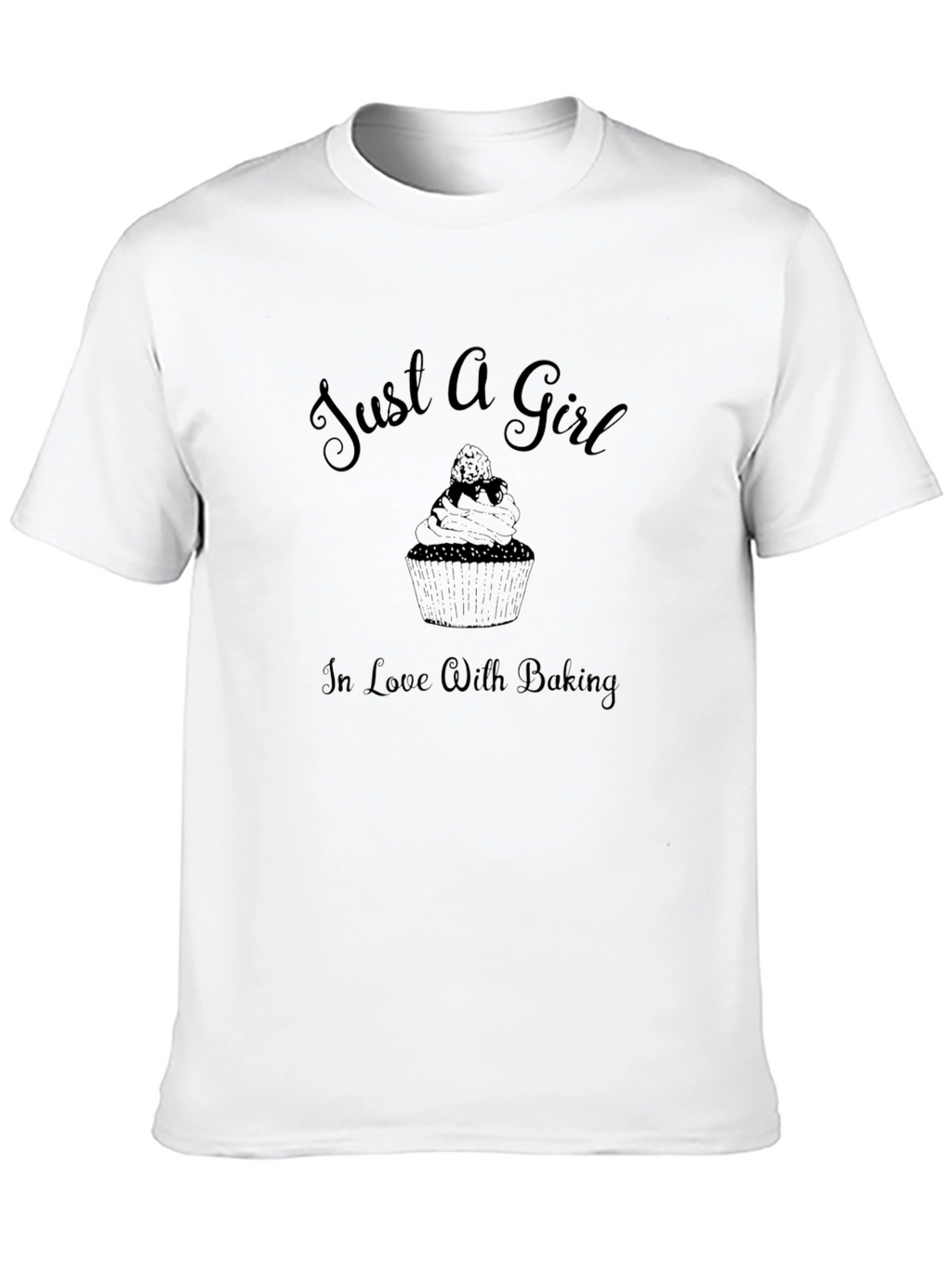 Just a Girl in Love With Baking T-Shirt