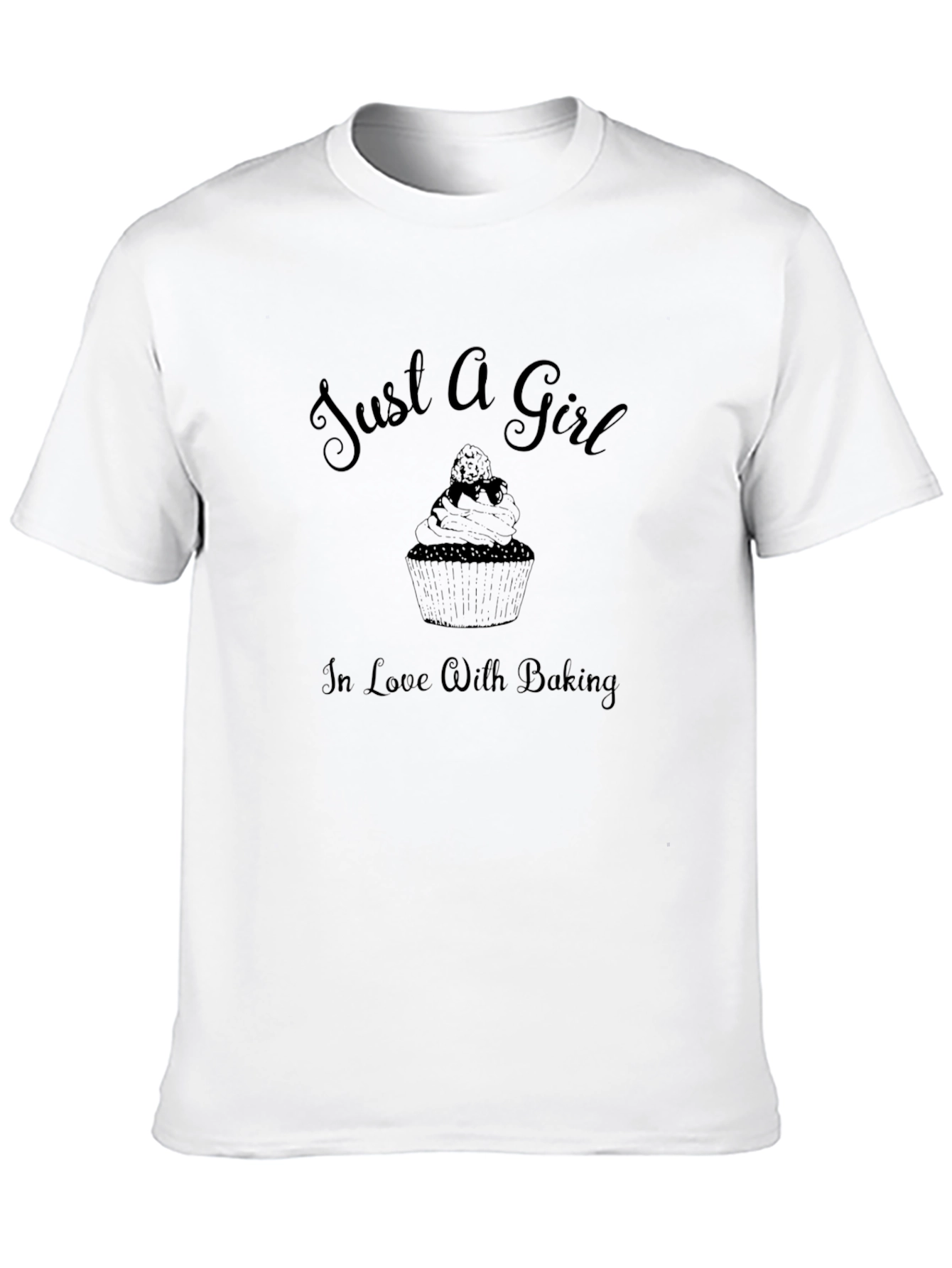 Just a Girl in Love With Baking T-Shirt