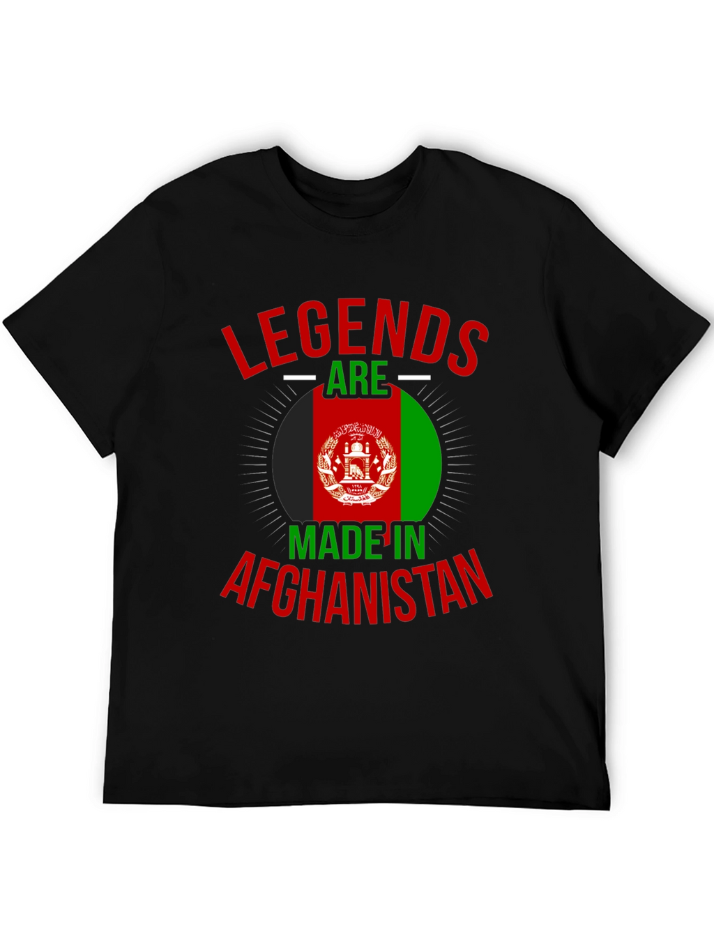 Afghanistan Legends T-Shirt - Patriotic Pride Tee