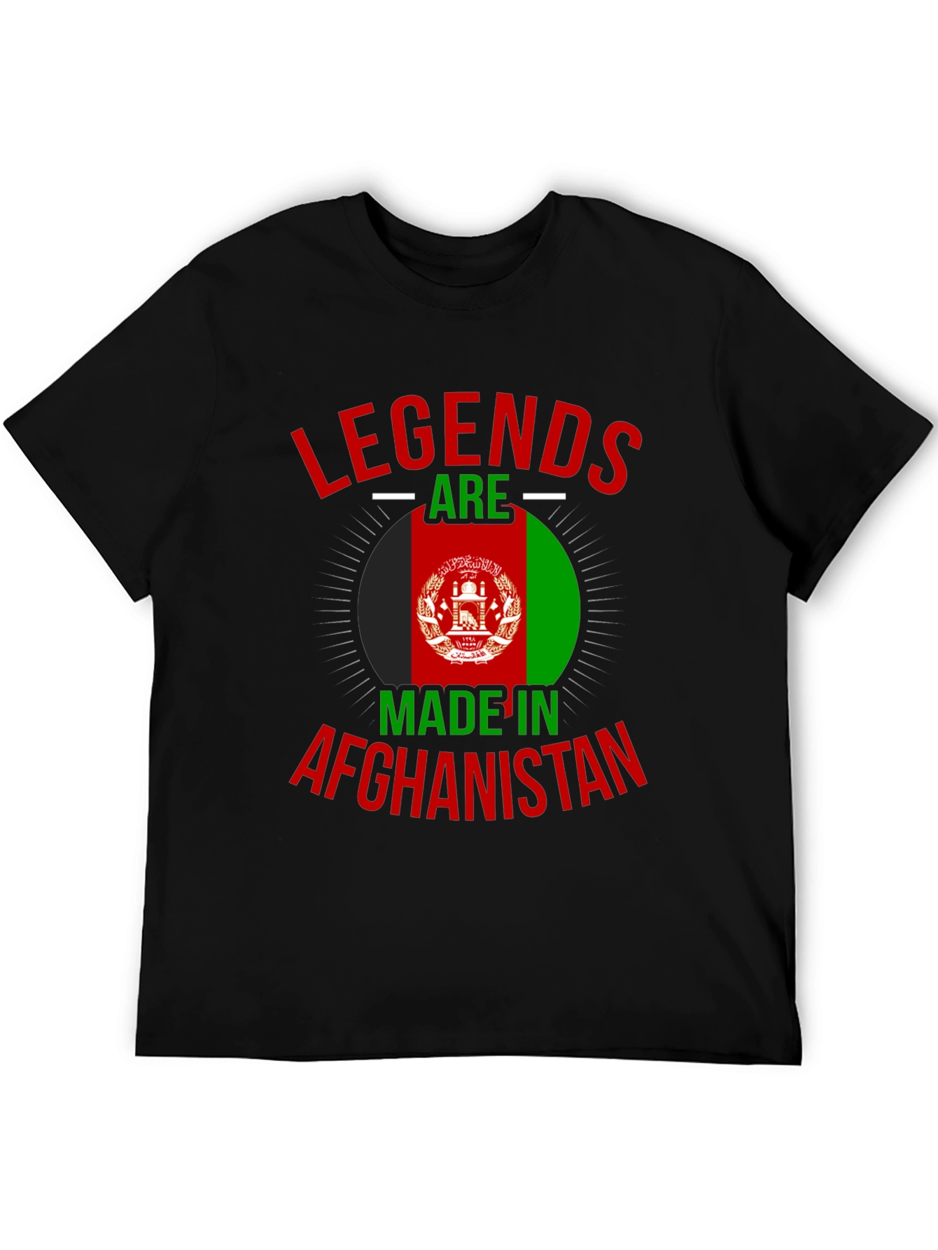 Afghanistan Legends T-Shirt - Patriotic Pride Tee