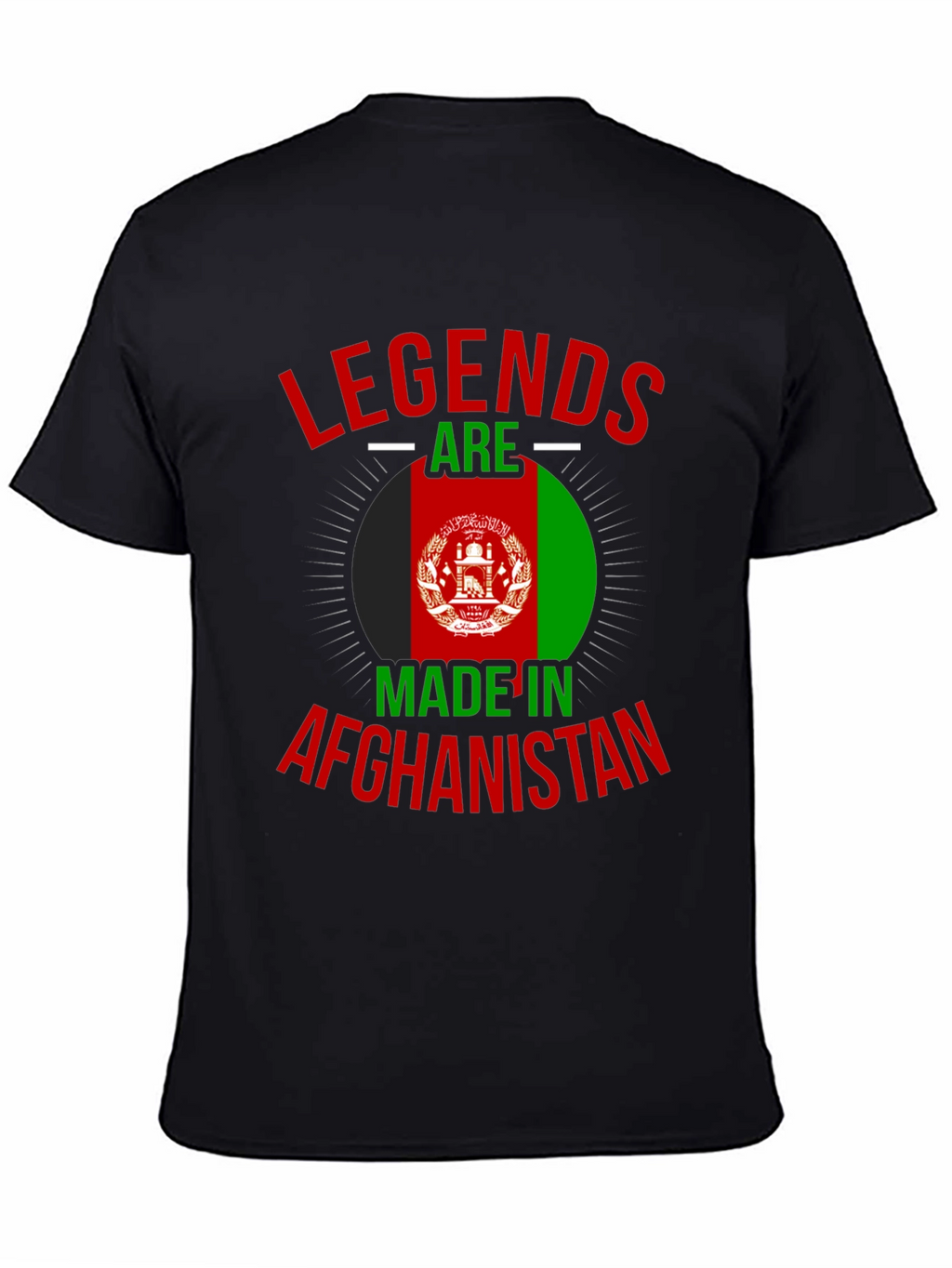 Afghanistan Legends T-Shirt - Patriotic Pride Tee