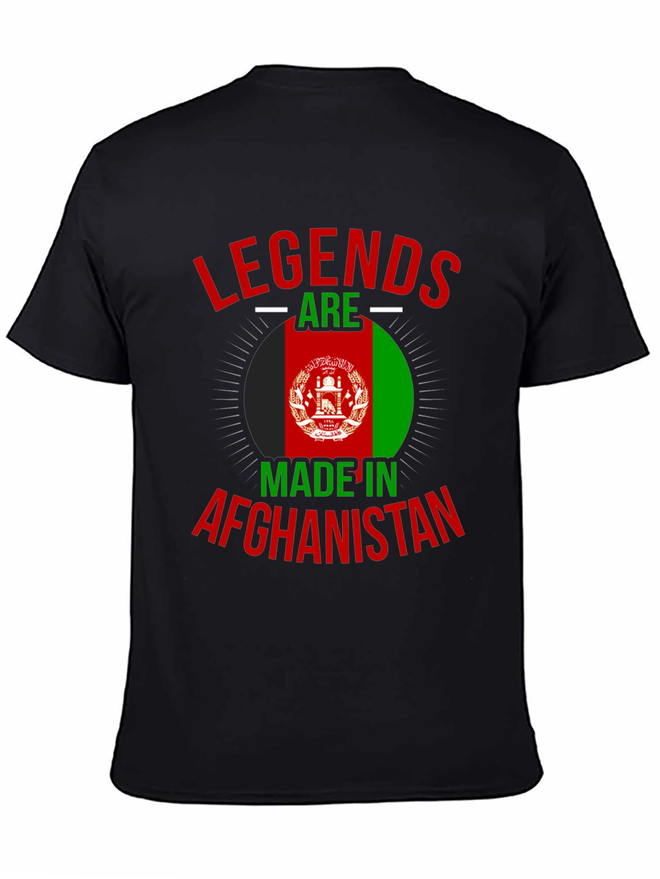 Afghanistan Legends T-Shirt - Patriotic Pride Tee