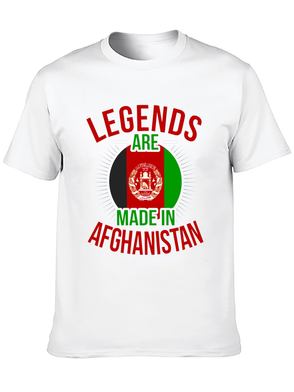 Afghanistan Legends T-Shirt - Patriotic Pride Tee