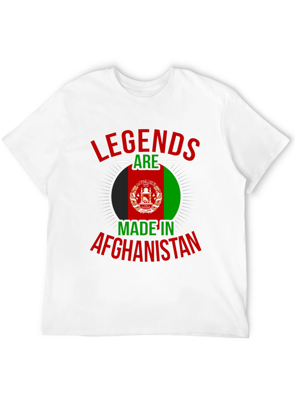 Afghanistan Legends T-Shirt - Patriotic Pride Tee