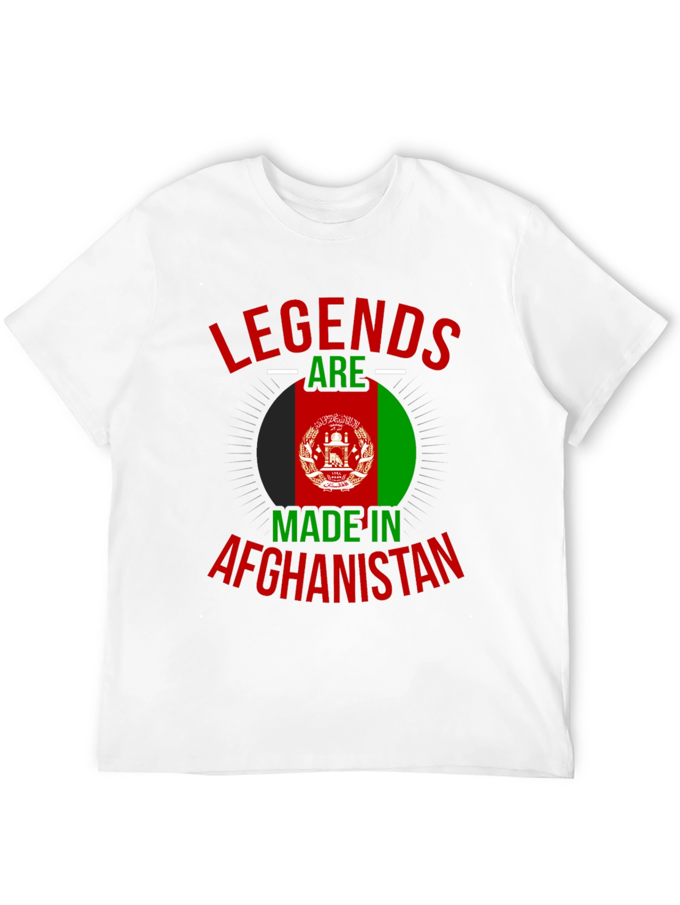 Afghanistan Legends T-Shirt - Patriotic Pride Tee