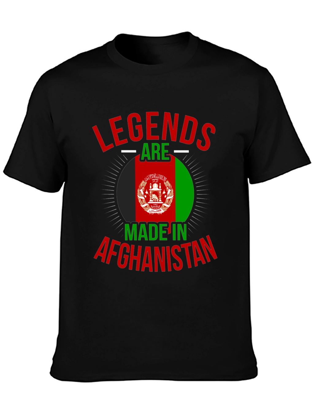 Afghanistan Legends T-Shirt - Patriotic Pride Tee