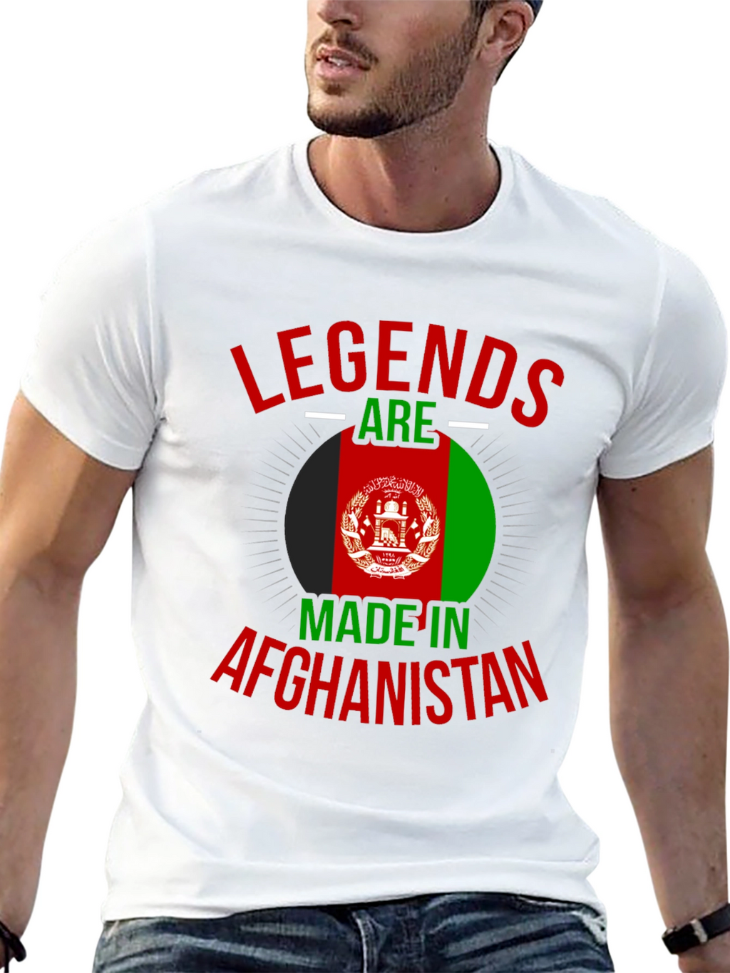 Afghanistan Legends T-Shirt - Patriotic Pride Tee