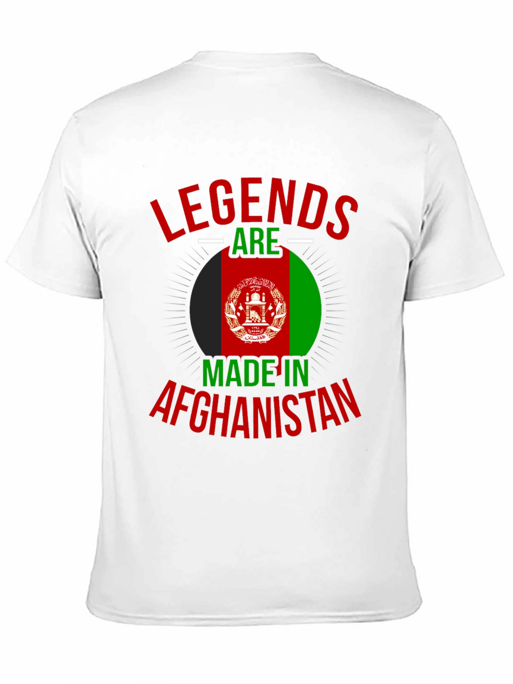 Afghanistan Legends T-Shirt - Patriotic Pride Tee