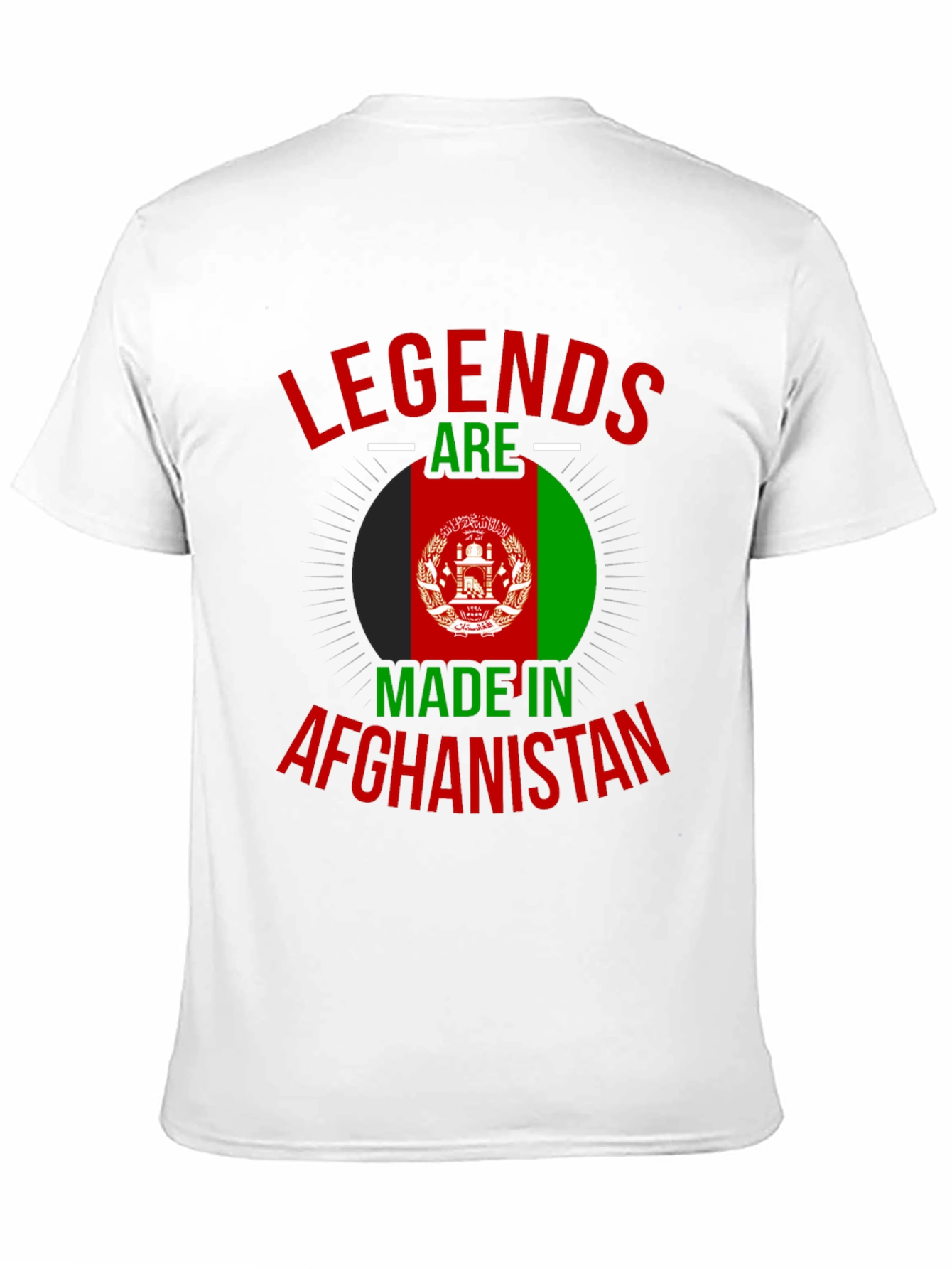 Afghanistan Legends T-Shirt - Patriotic Pride Tee
