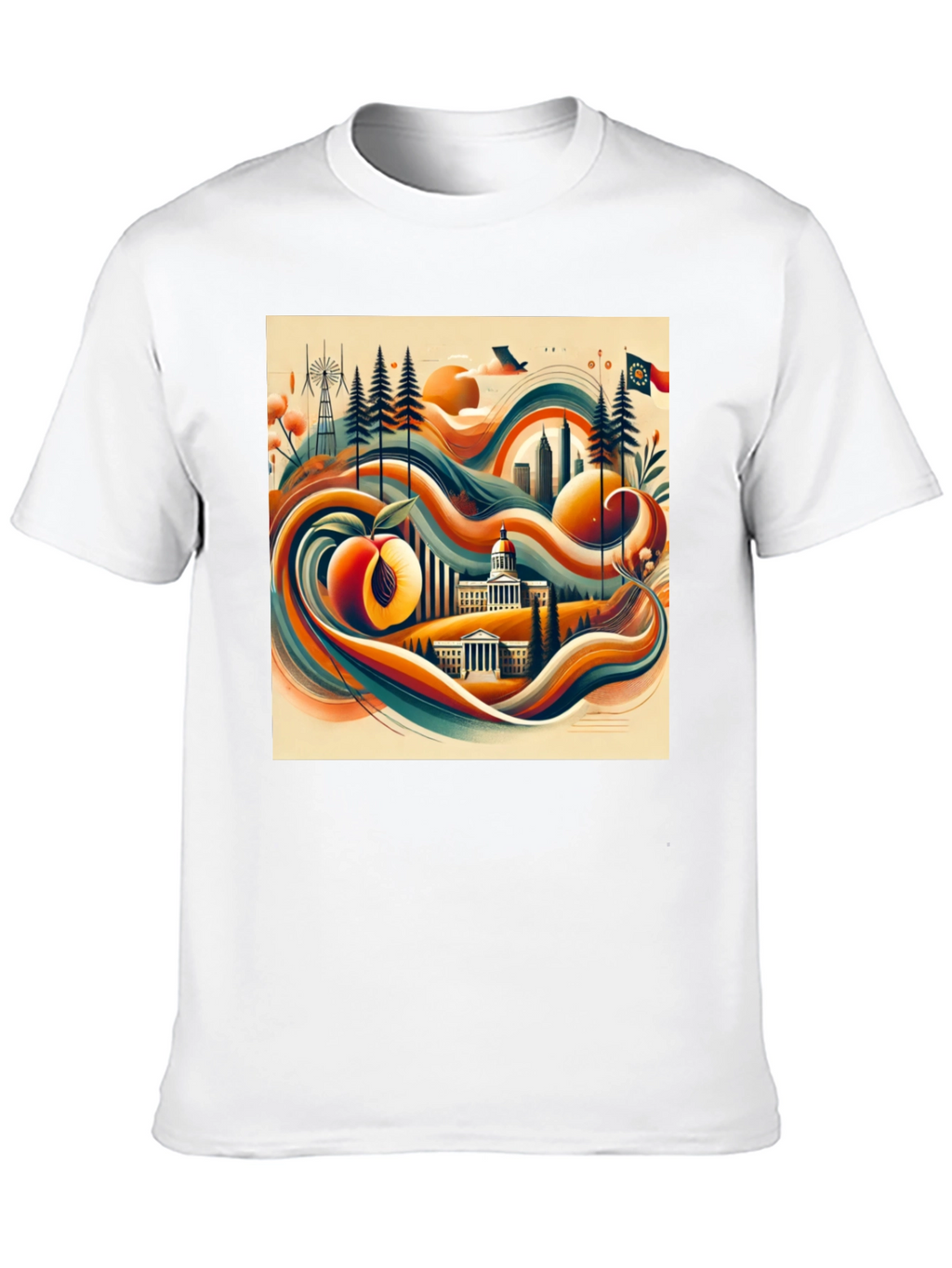 Georgia Peach State T-Shirt