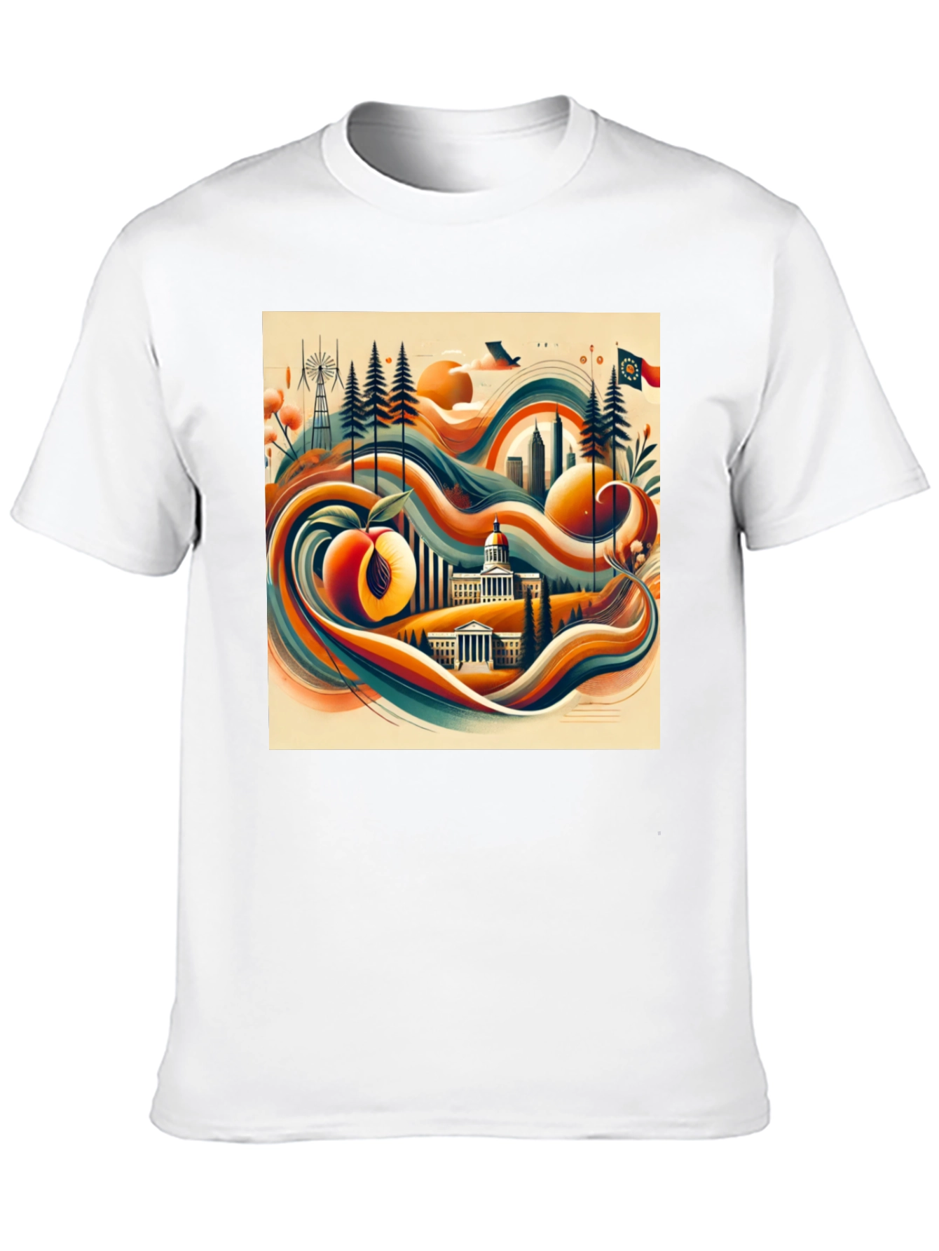 Georgia Peach State T-Shirt