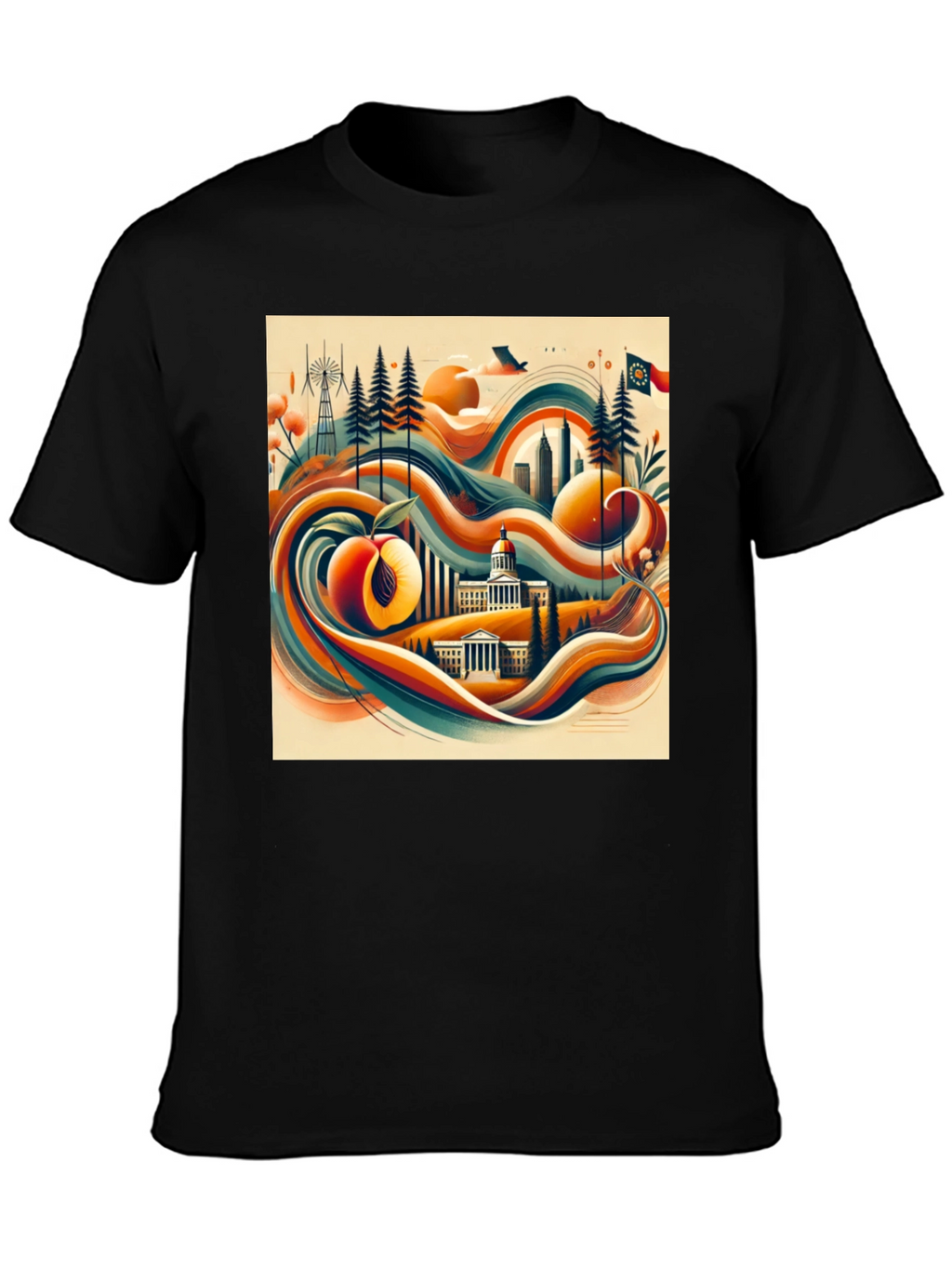 Georgia Peach State T-Shirt