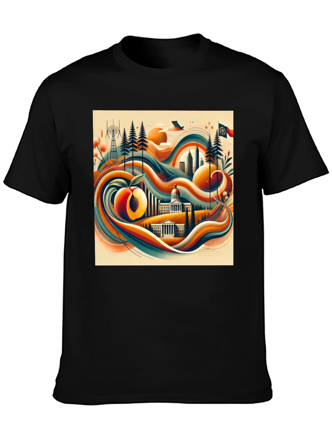 Georgia Peach State T-Shirt