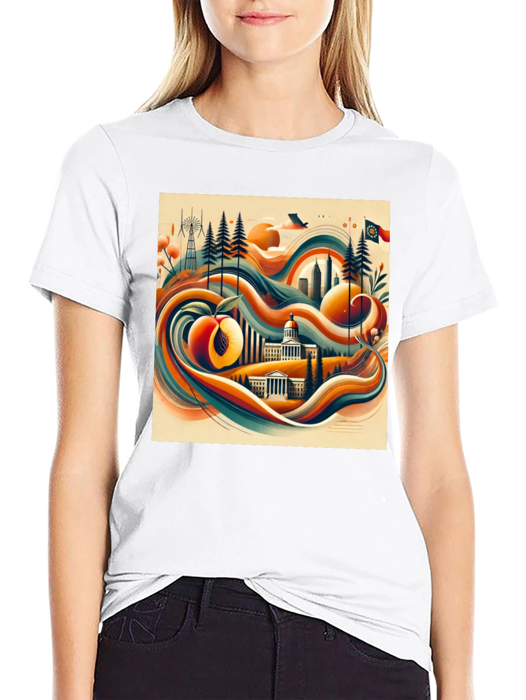 Georgia Peach State T-Shirt