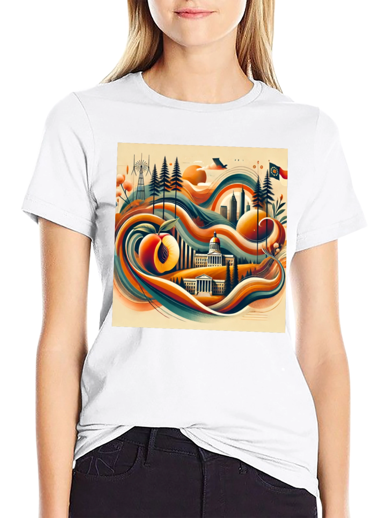 Georgia Peach State T-Shirt