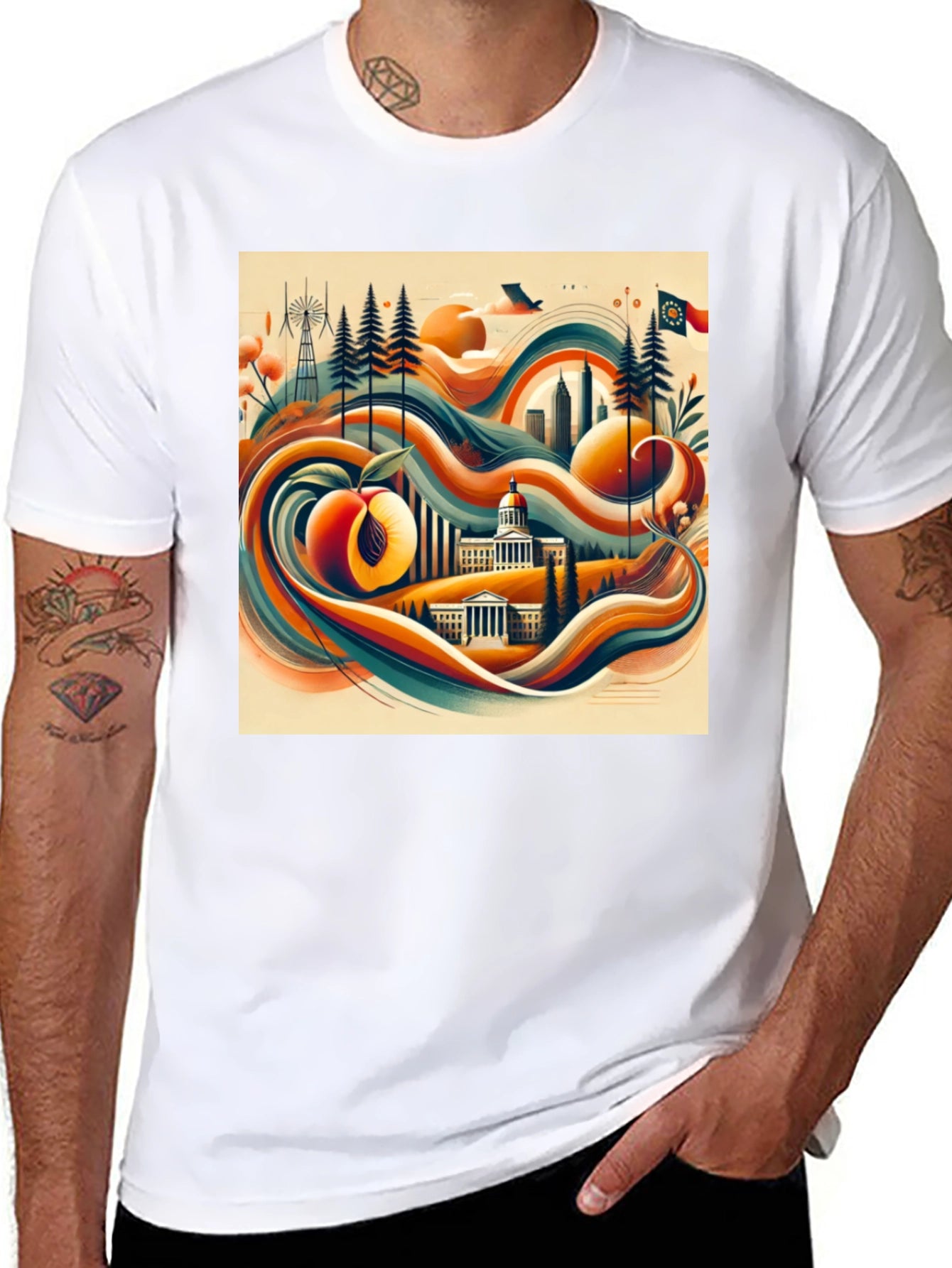 Georgia Peach State T-Shirt