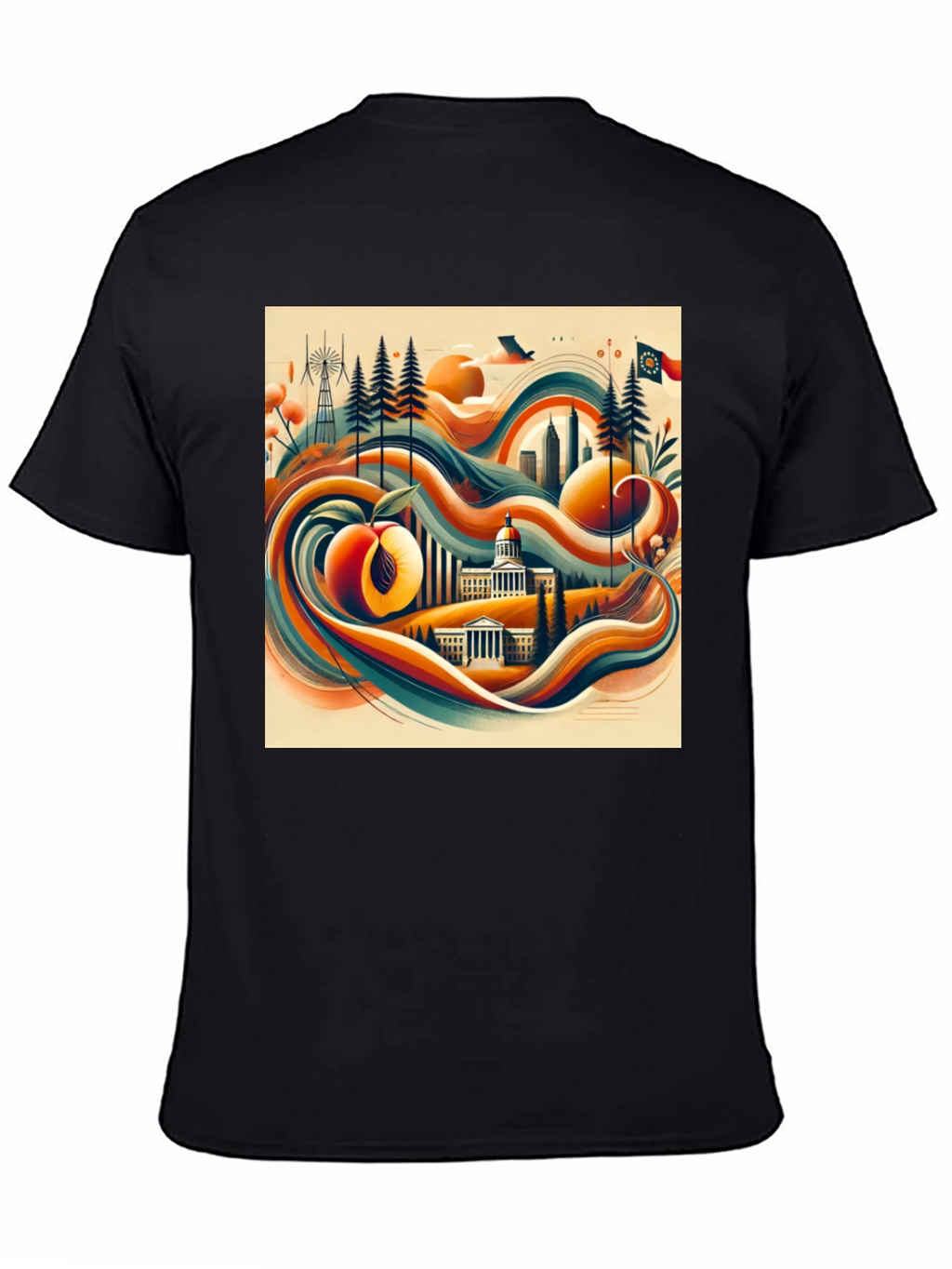 Georgia Peach State T-Shirt
