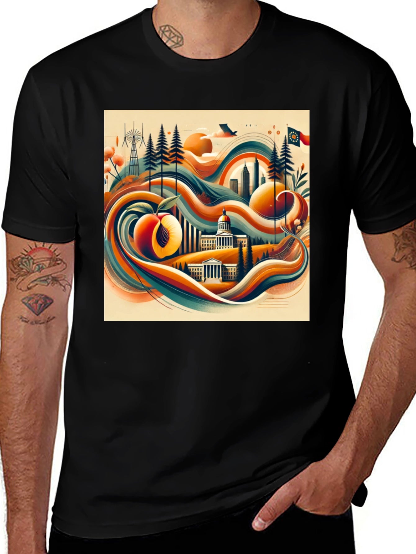 Georgia Peach State T-Shirt