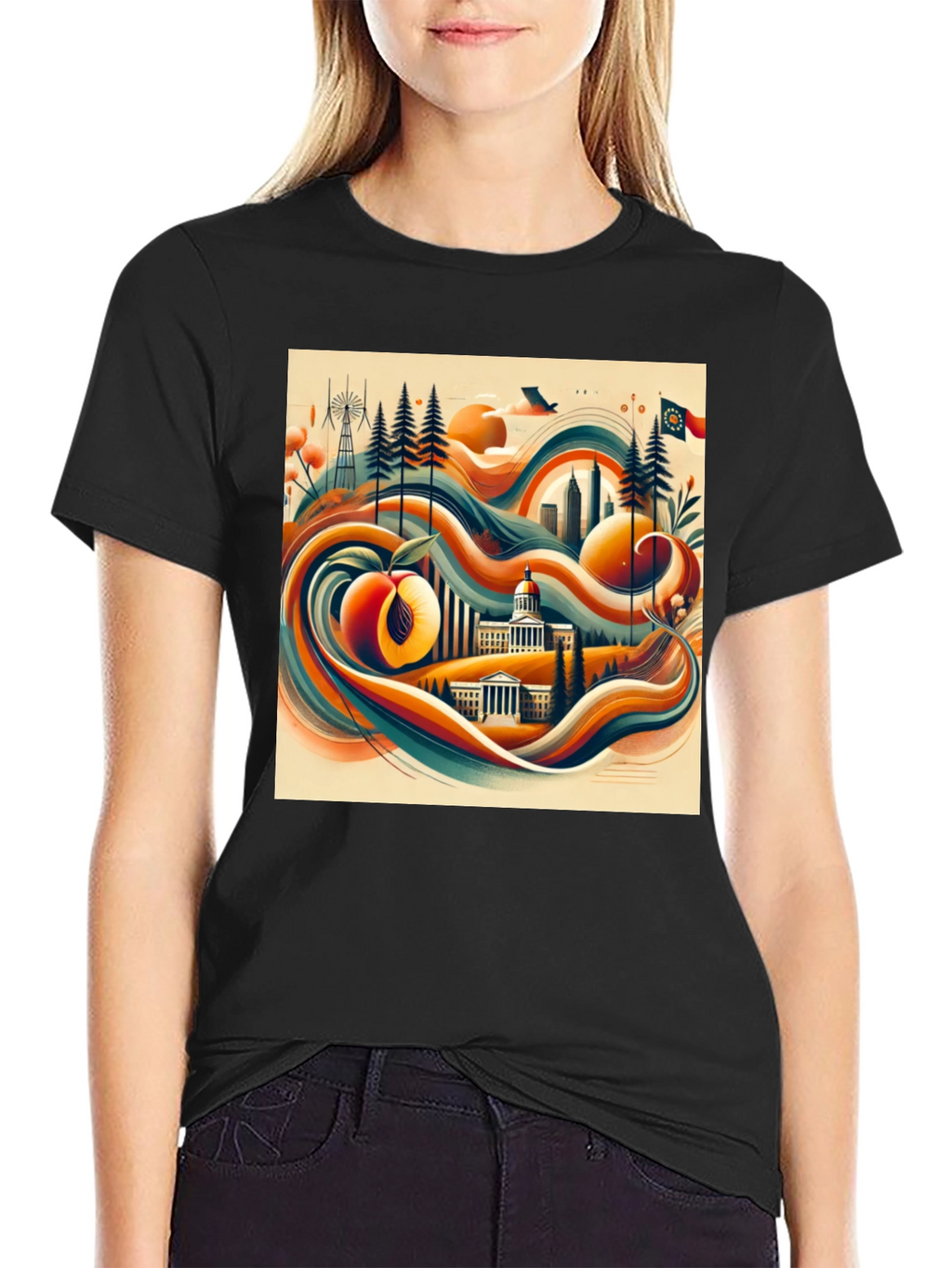 Georgia Peach State T-Shirt