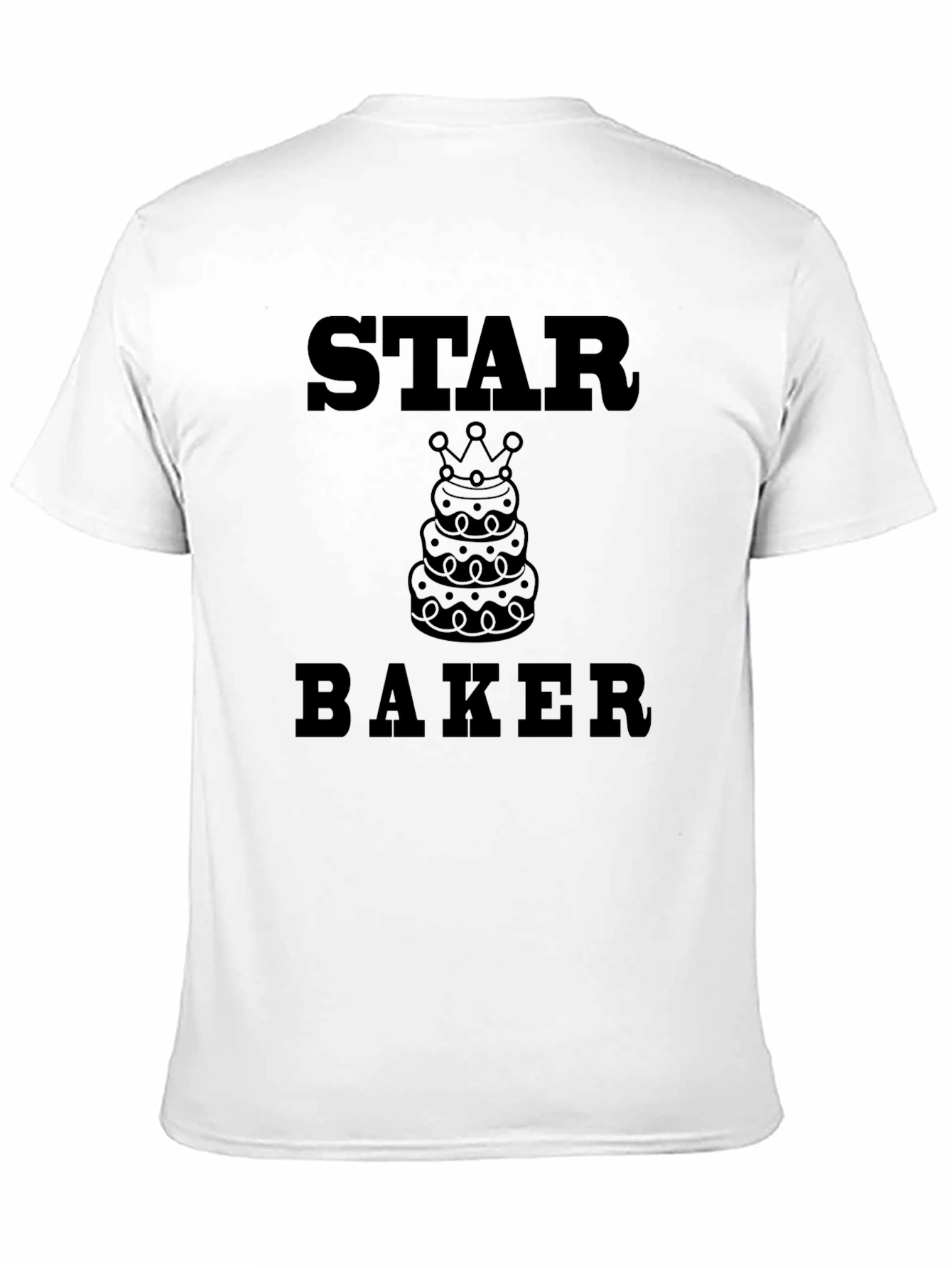 Star Baker T-Shirt - Baking Fan Apparel