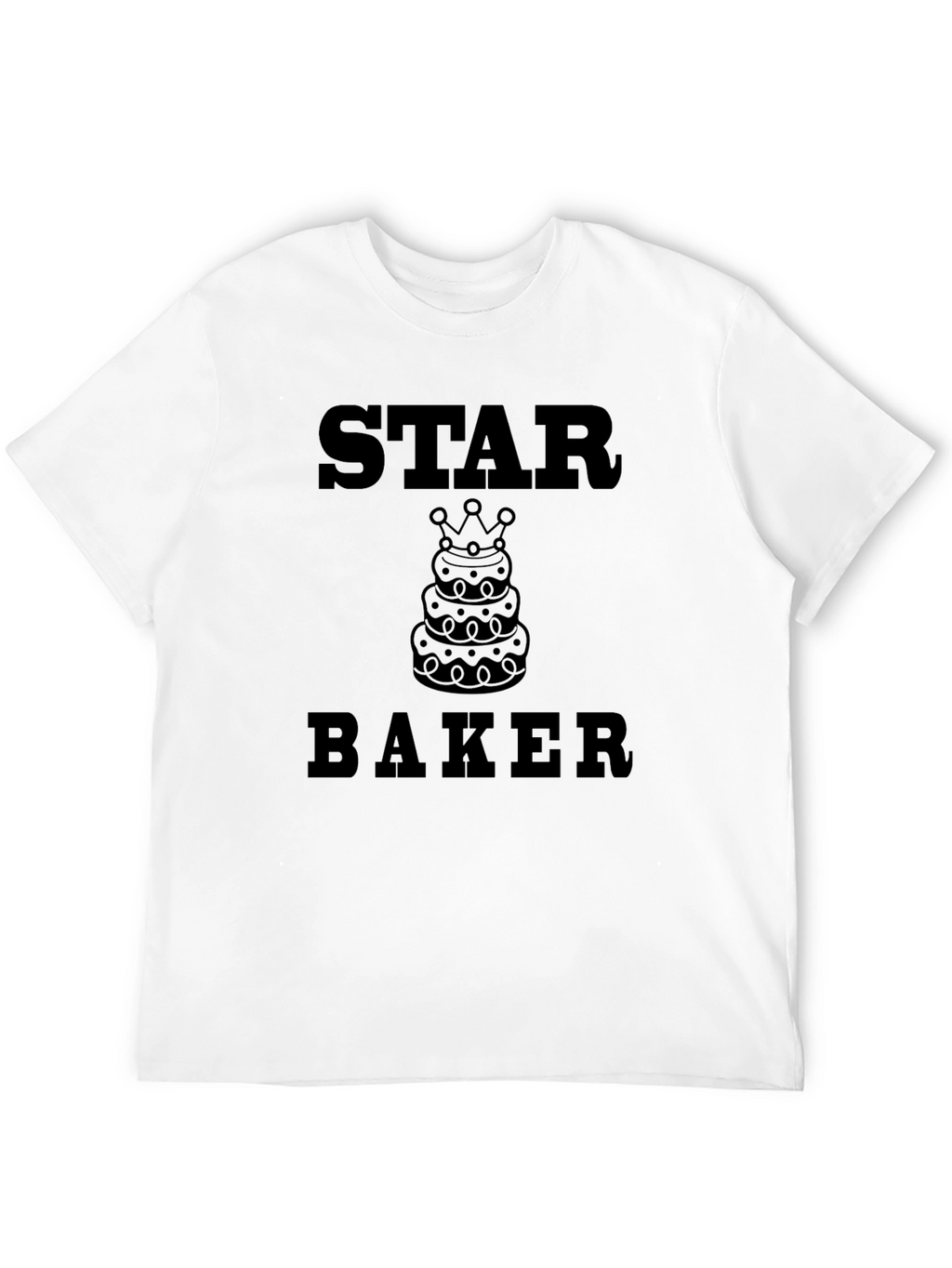 Star Baker T-Shirt - Baking Fan Apparel