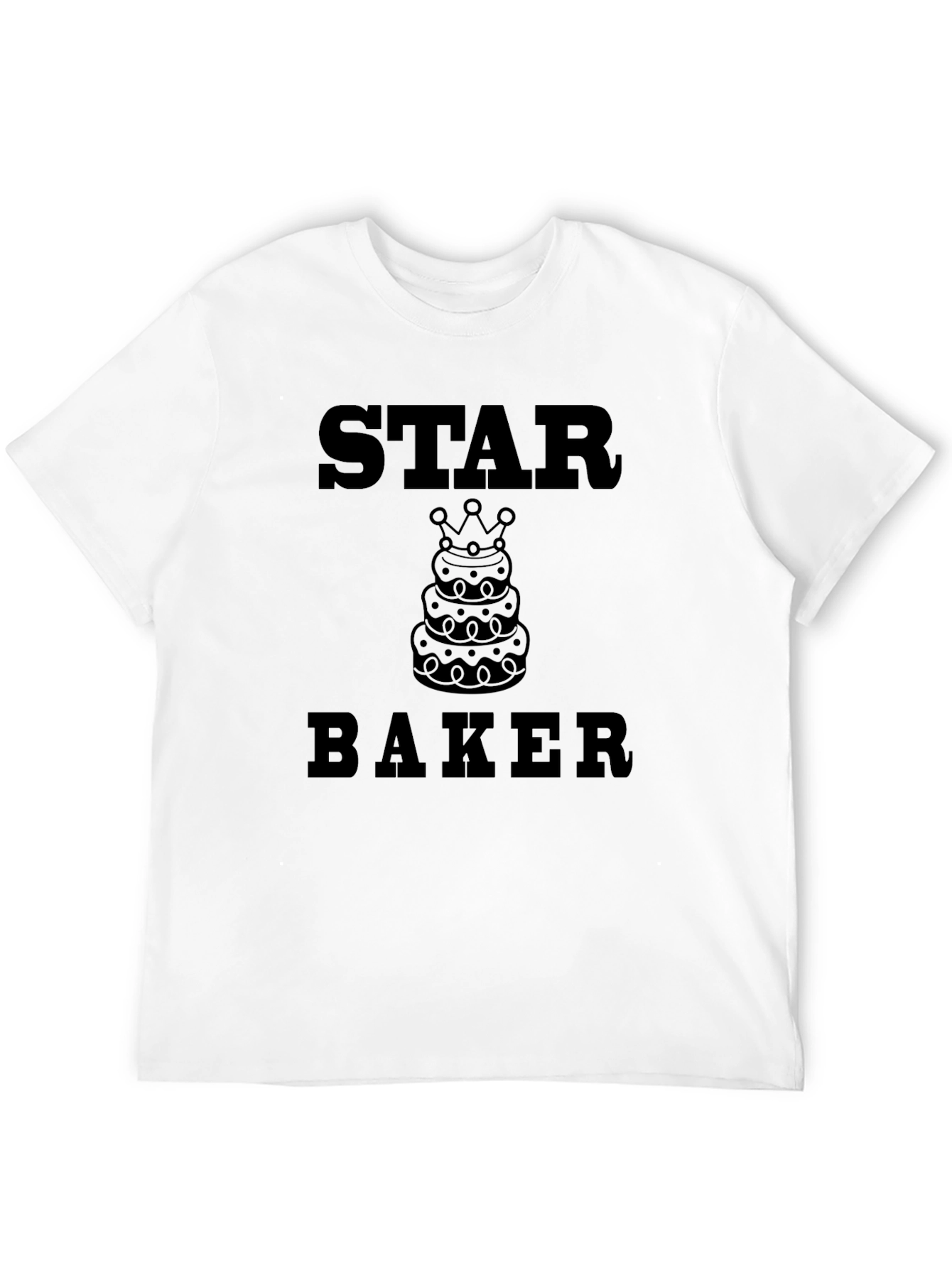Star Baker T-Shirt - Baking Fan Apparel