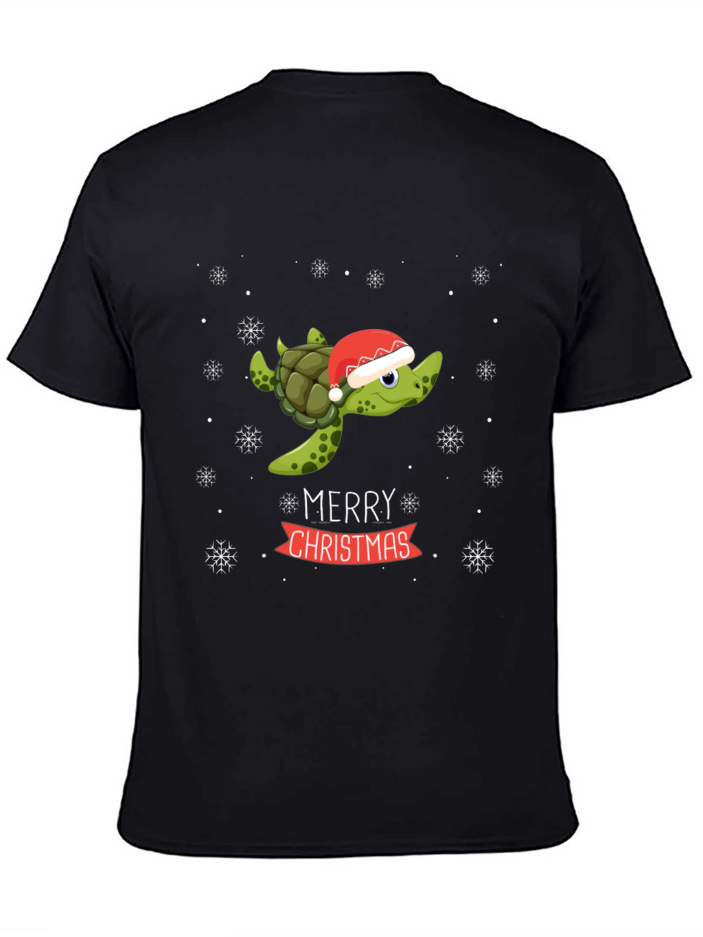 Festive Turtle Christmas T-Shirt