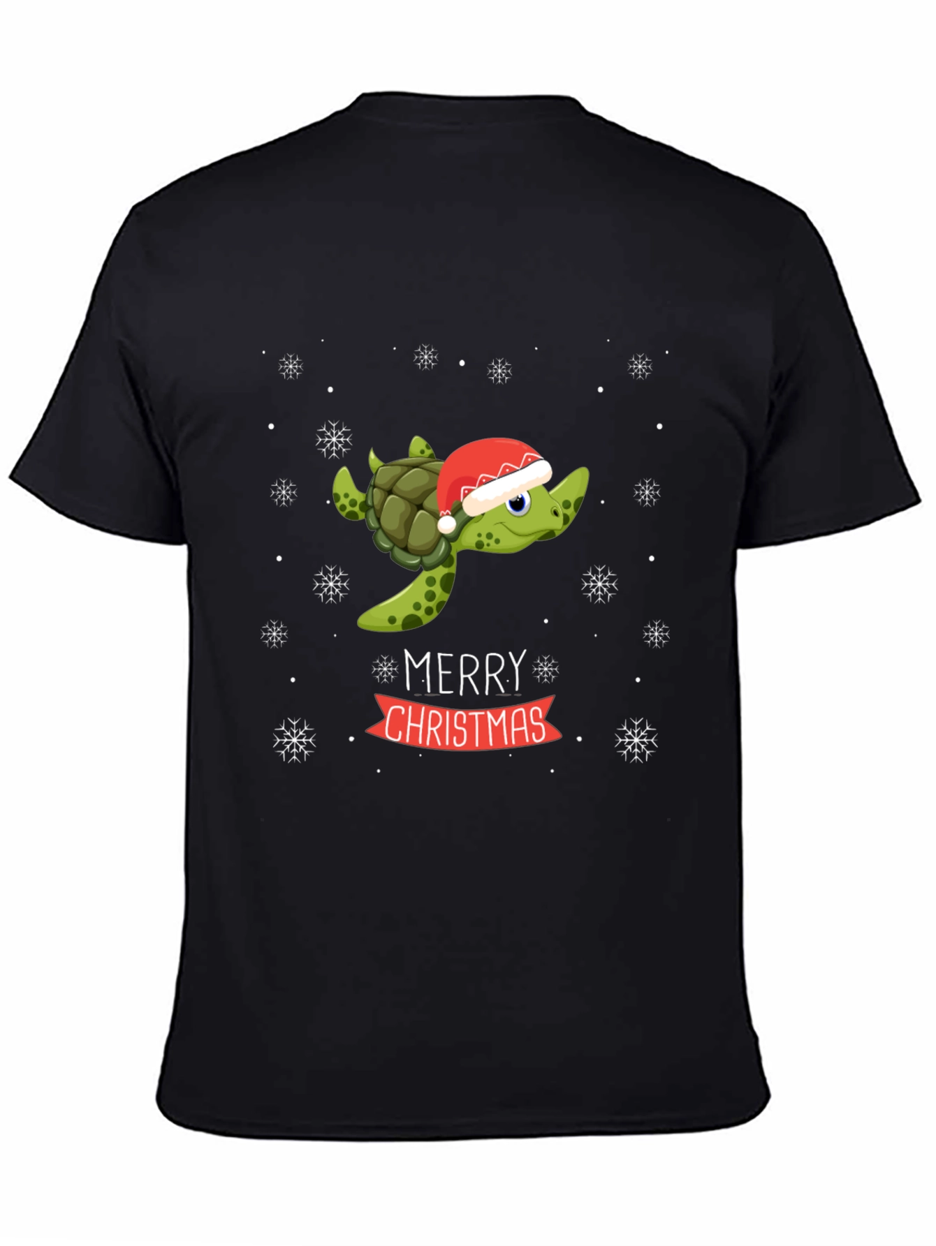 Festive Turtle Christmas T-Shirt