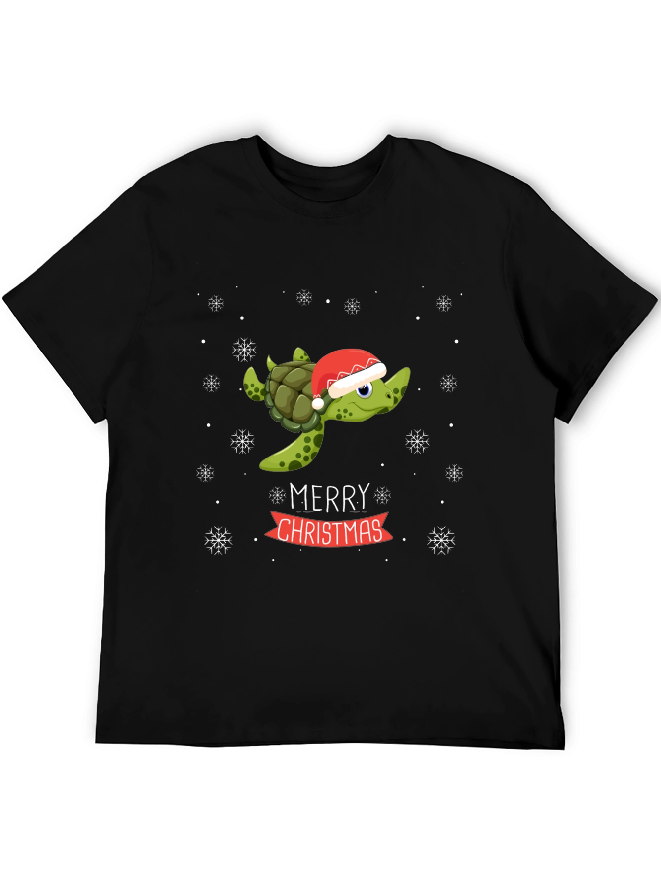 Festive Turtle Christmas T-Shirt