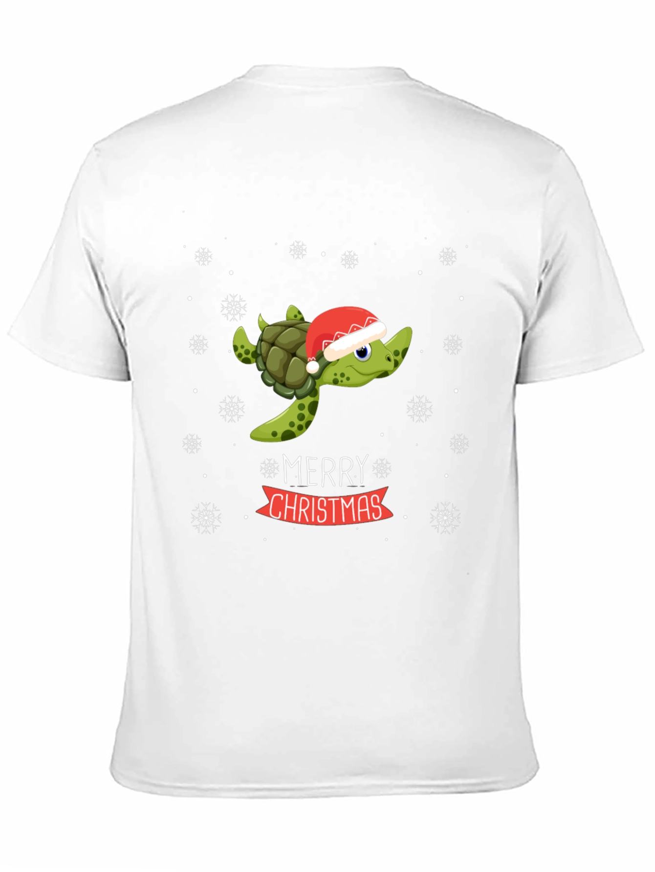Festive Turtle Christmas T-Shirt
