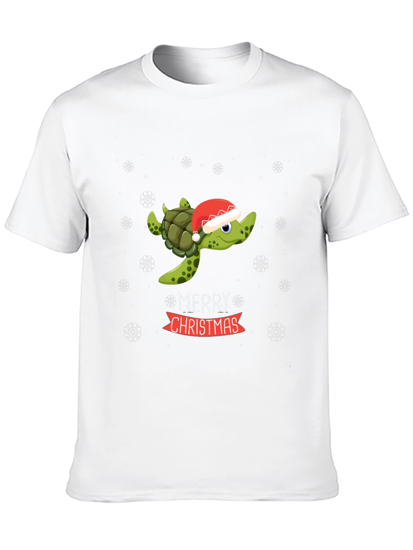 Festive Turtle Christmas T-Shirt
