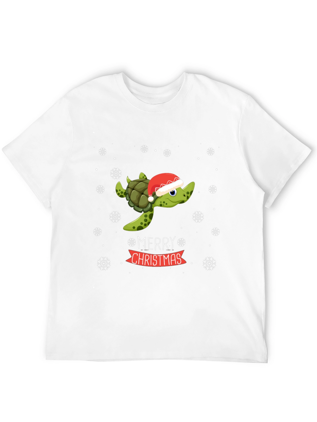 Festive Turtle Christmas T-Shirt