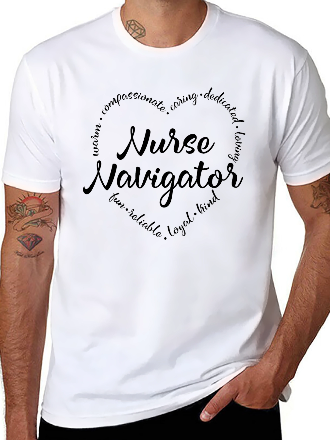 Nurse Navigator T-Shirt - Caring Professional Apparel