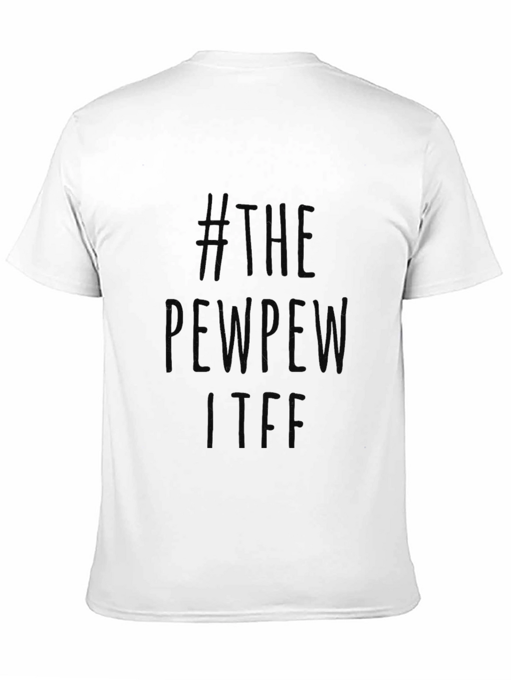 The Pew Pew Life Black Graphic Tee