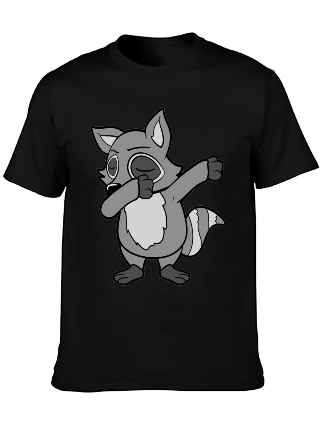 Dabbing Raccoon Graphic Tee