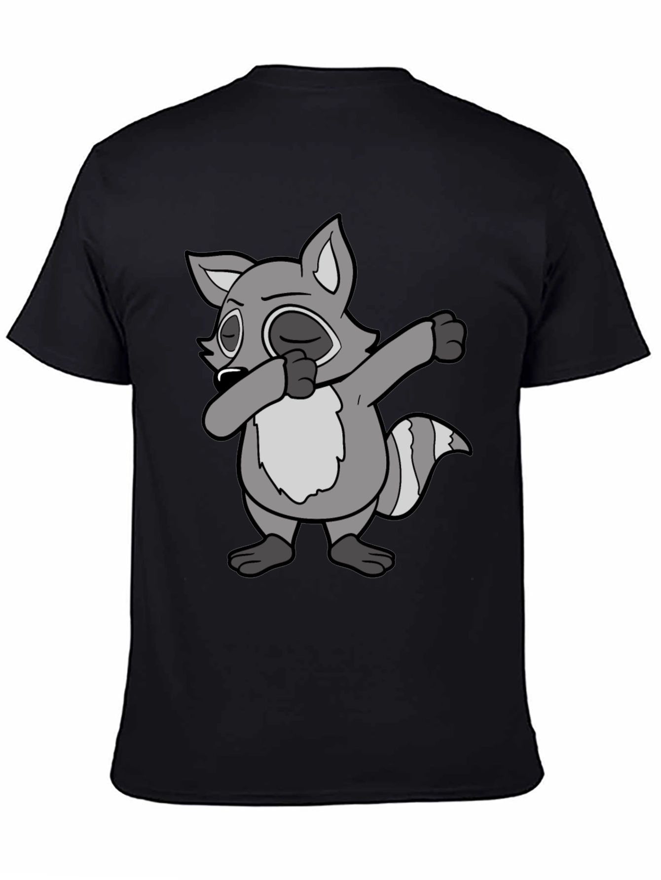 Dabbing Raccoon Graphic Tee