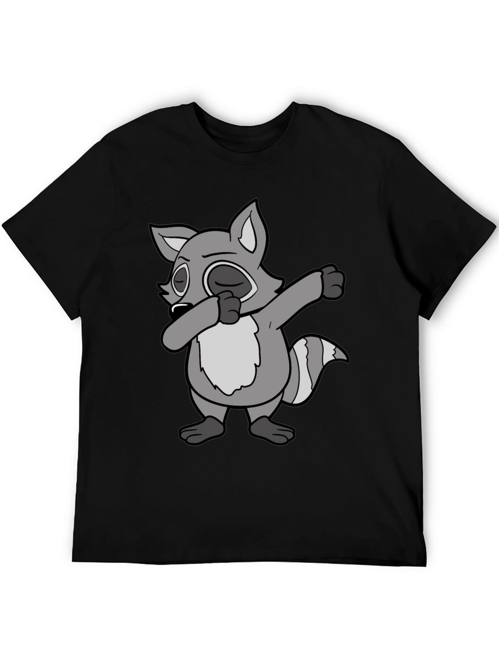 Dabbing Raccoon Graphic Tee