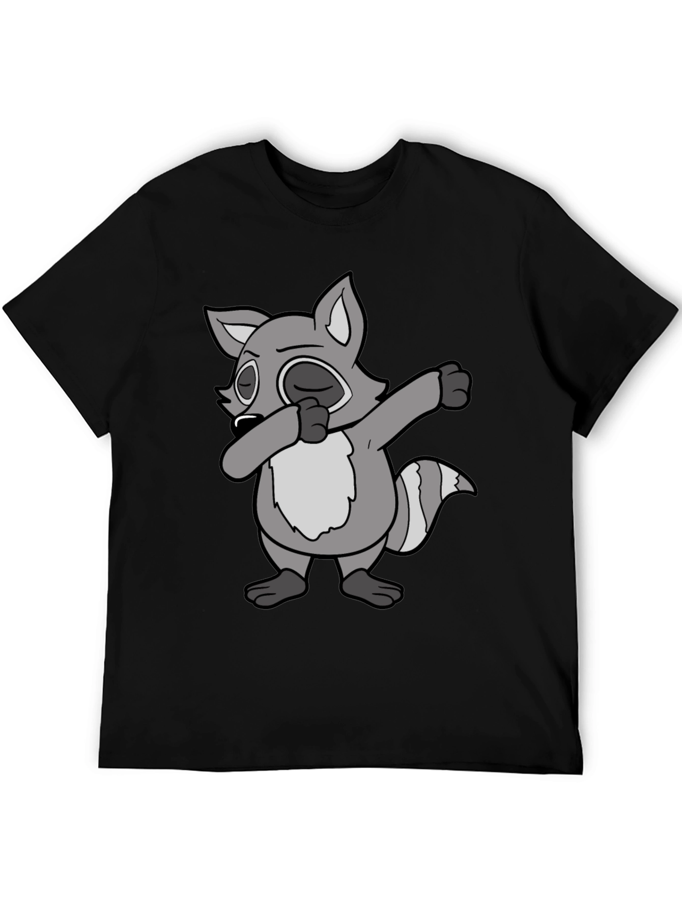 Dabbing Raccoon Graphic Tee