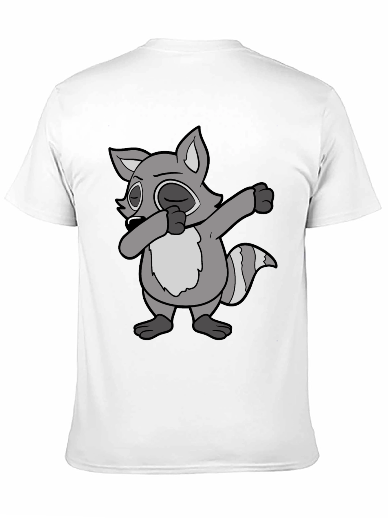 Dabbing Raccoon Graphic Tee