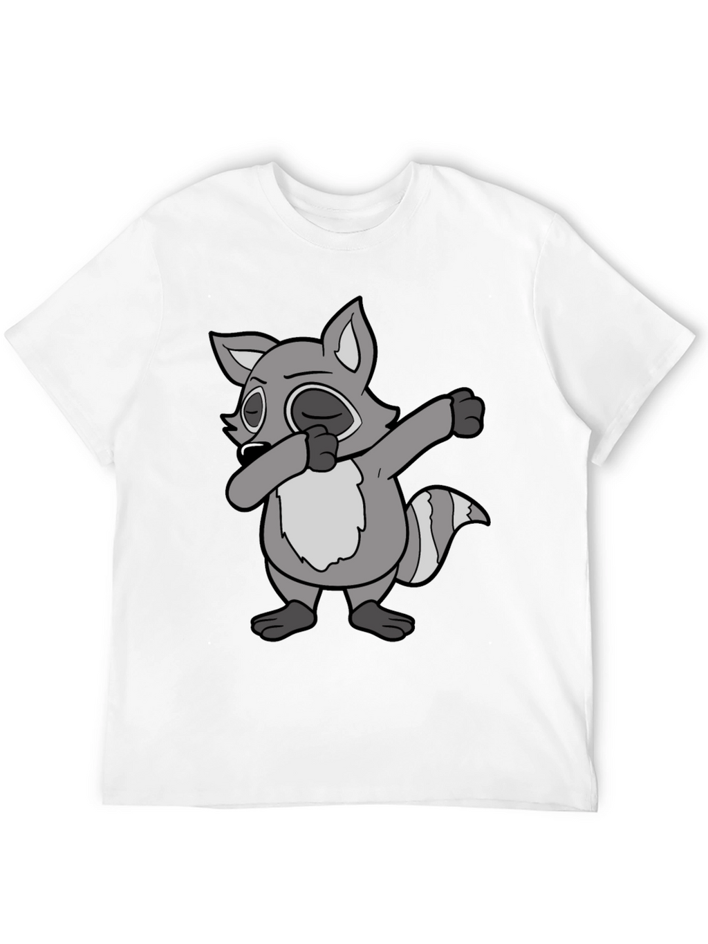 Dabbing Raccoon Graphic Tee