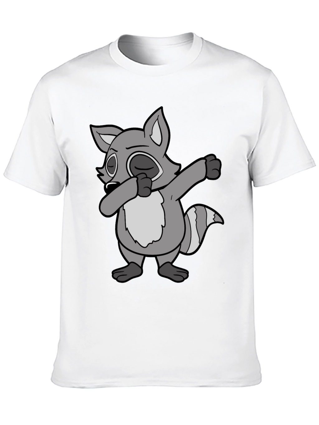 Dabbing Raccoon Graphic Tee