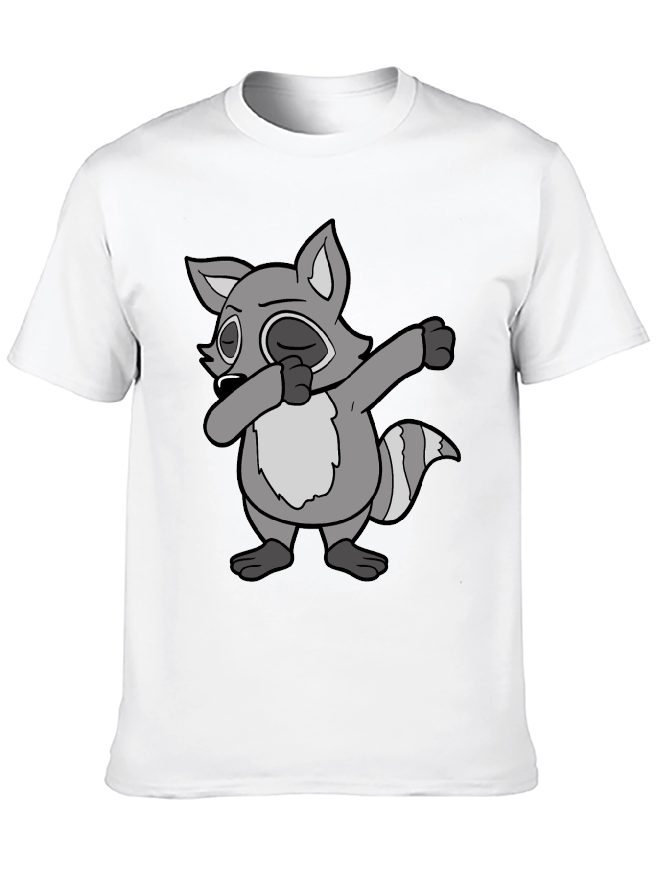Dabbing Raccoon Graphic Tee