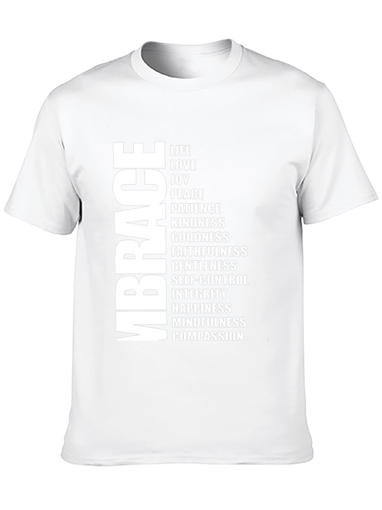 Embrace Kindness Black Graphic Tee