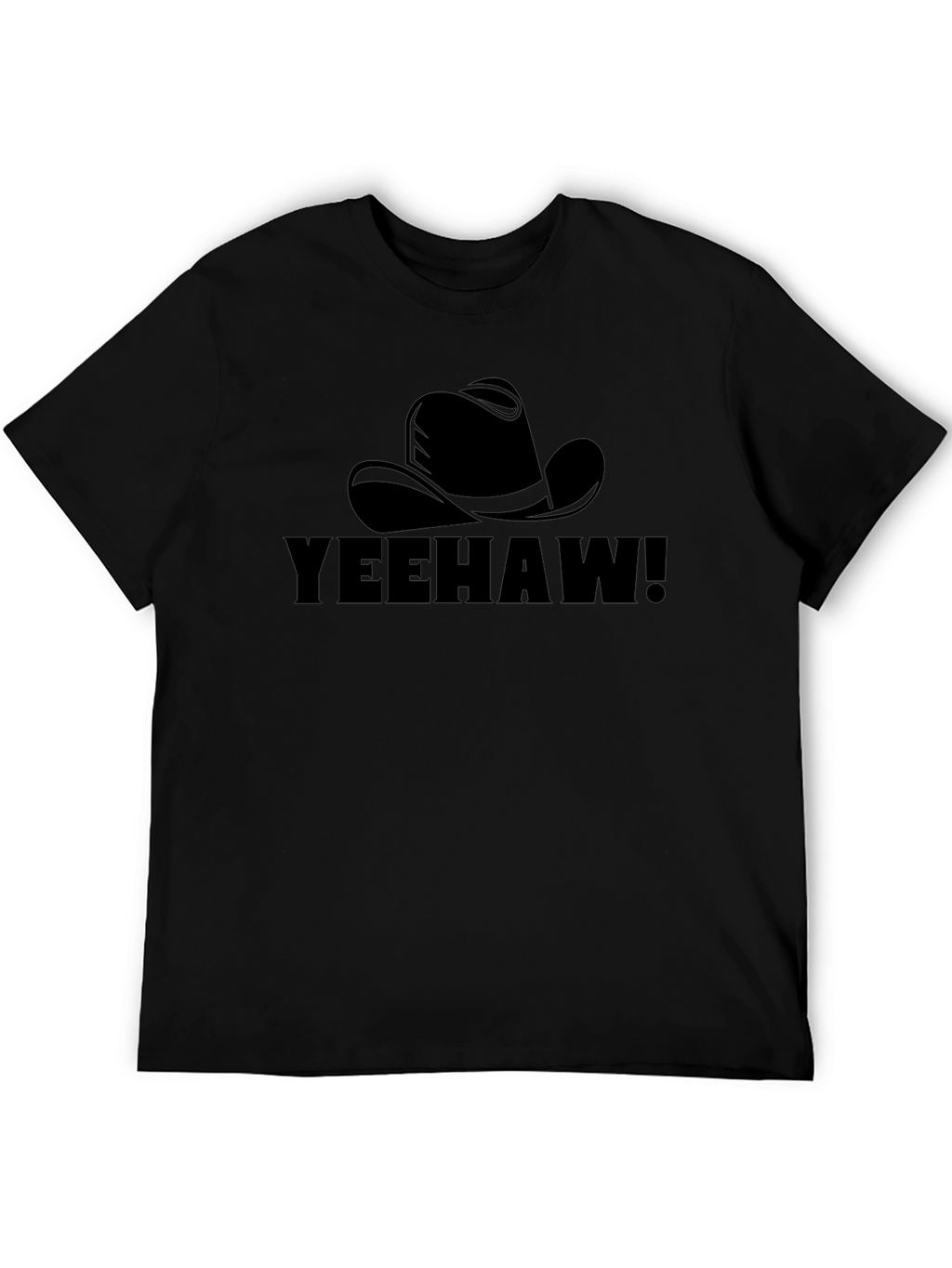Yeehaw Cowboy Hat Graphic T-Shirt - Classic Western Style